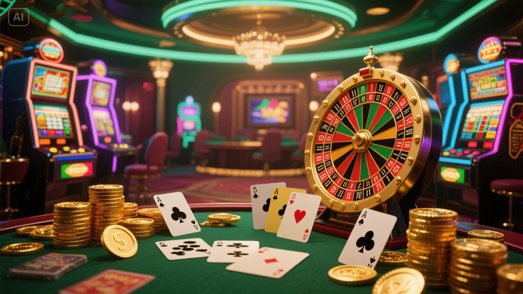 Casino  desktop and mobile interfaces